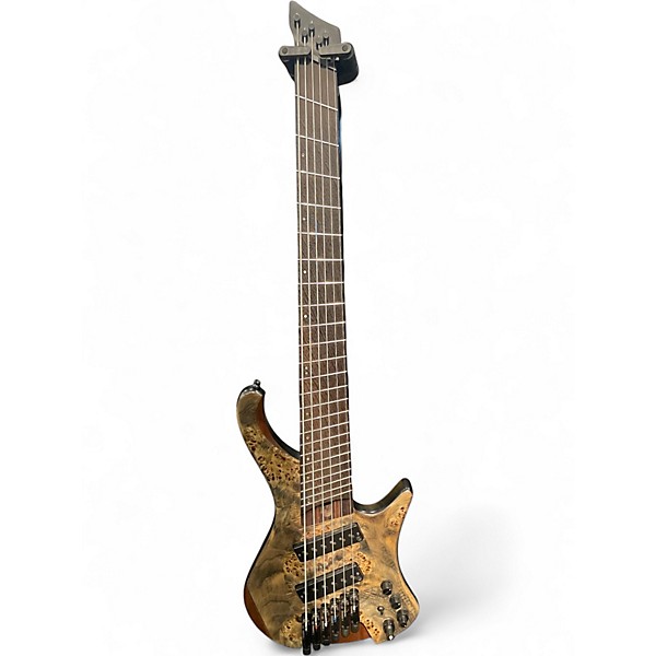 Used Ibanez EHB1506MS Burl Top Electric Bass Guitar