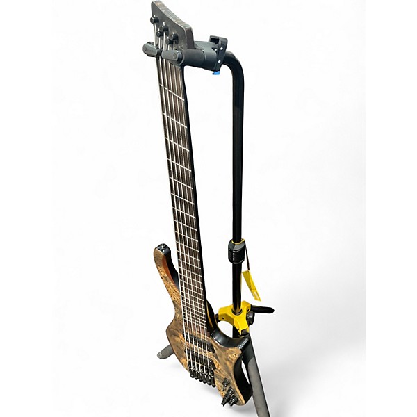 Used Ibanez EHB1506MS Burl Top Electric Bass Guitar