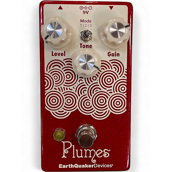 Used EarthQuaker Devices Plumes Small Signal Shredder Overdrive Effect Pedal