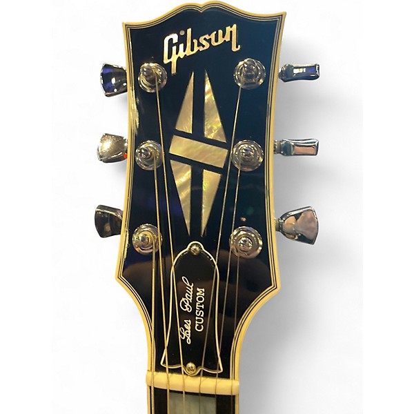 Used 2011 Gibson Les Paul Custom Pro Pelham Blue Solid Body Electric Guitar