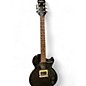 Used 2012 Epiphone Les Paul Junior Black Solid Body Electric Guitar