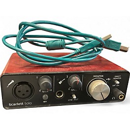 Used Focusrite Scarlett Solo Gen 2 Audio Interface