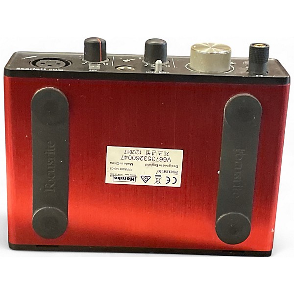 Used Focusrite Scarlett Solo Gen 2 Audio Interface