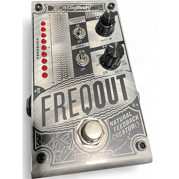 Used DigiTech FreqOut Frequency Dynamic Feedback Generator Effect Pedal