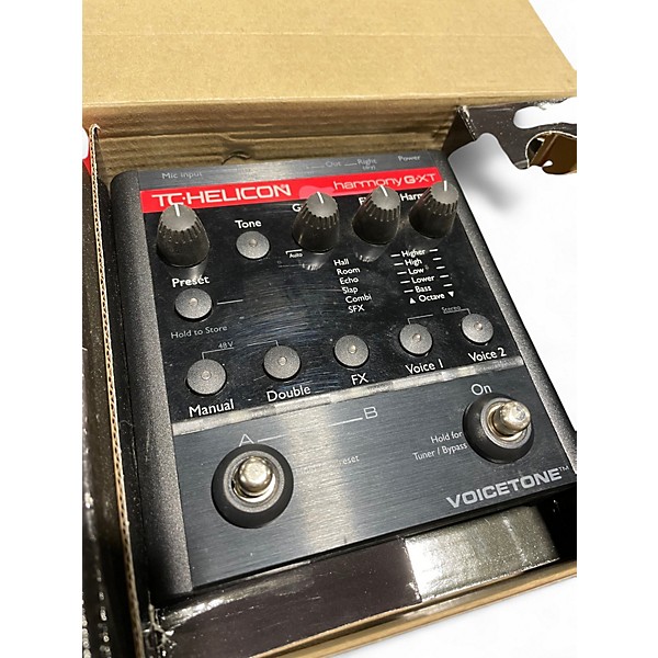 Used TC Helicon Harmony GTX Vocal Processor