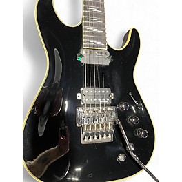 Used Schecter Guitar Research c-1  fr s Black Solid Body Electric Guitar