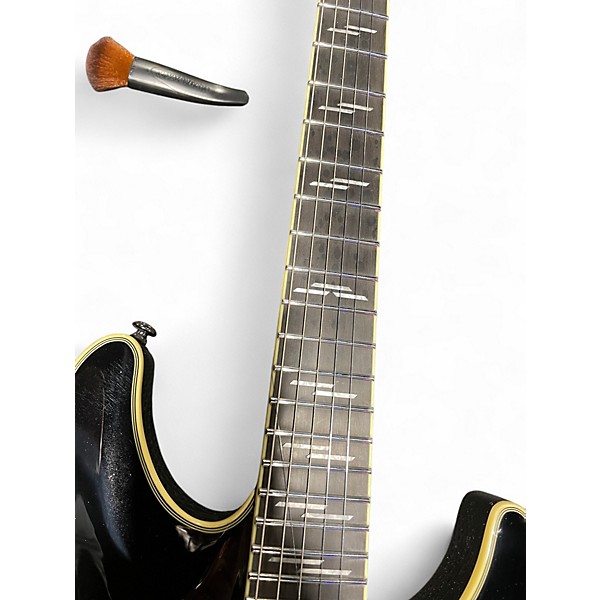 Used Schecter Guitar Research c-1  fr s Black Solid Body Electric Guitar