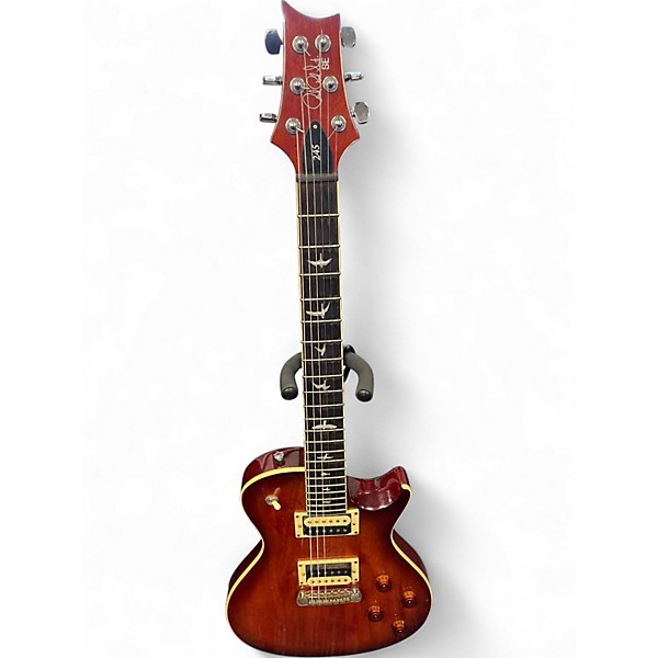 Used PRS SE245 sunburst Solid Body Electric Guitar