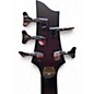 Used Schecter Guitar Research Hellraiser Extreme-5 Crimson Red Burst Electric Bass Guitar