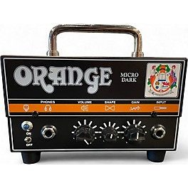 Used Orange Amplifiers Micro Dark 20W Tube Guitar Amp Head