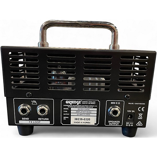 Used Orange Amplifiers Micro Dark 20W Tube Guitar Amp Head
