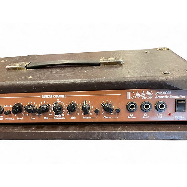Used Rms AC40 Acoustic Guitar Combo Amp