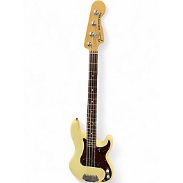 Used Fender American Special Precision Bass Olympic White Electric Bass Guitar