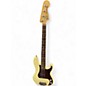 Used Fender American Special Precision Bass Olympic White Electric Bass Guitar thumbnail