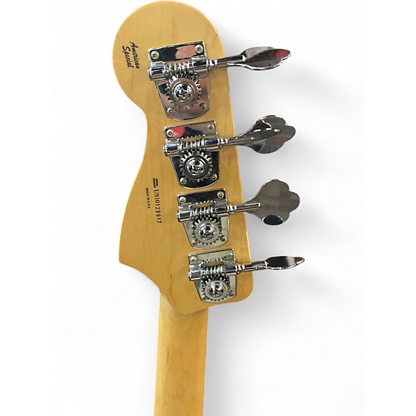Used Fender American Special Precision Bass Olympic White Electric Bass Guitar