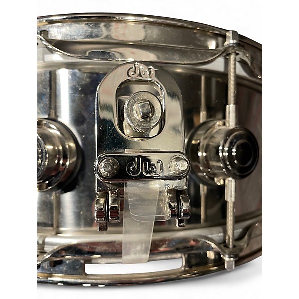 Used DW 14X5.5 Collector's Series Stainless Steel Snare Stainless Steel Drum