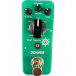 Used Donner Verb Square Reverb Effect Pedal