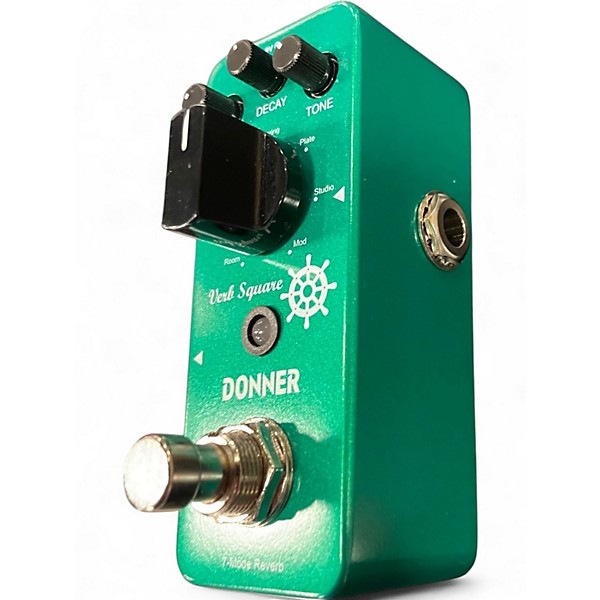 Used Donner Verb Square Reverb Effect Pedal