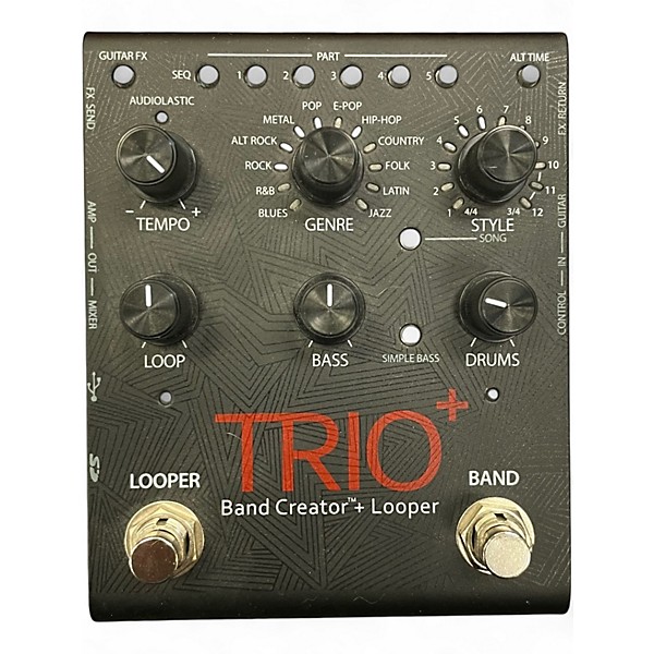 Used DigiTech Trio+ Band Creator Plus Looper Pedal