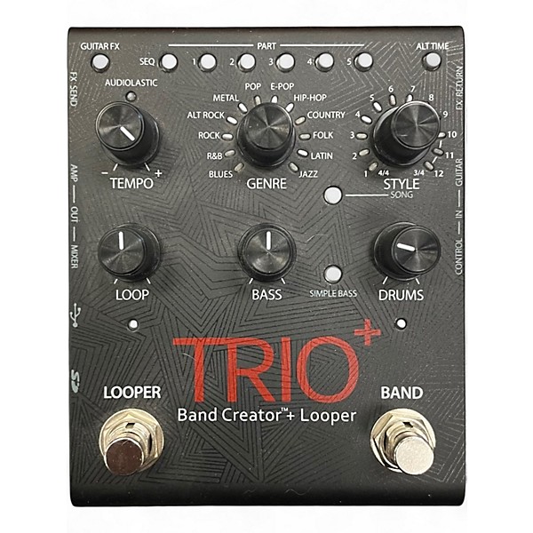 Used DigiTech Trio+ Band Creator Plus Looper Pedal