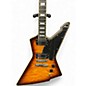 Used Schecter Guitar Research E-1 CUSTOM Amber Solid Body Electric Guitar