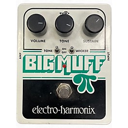 Used Electro-Harmonix XO Big Muff with Tone Wicker Distortion Effect Pedal