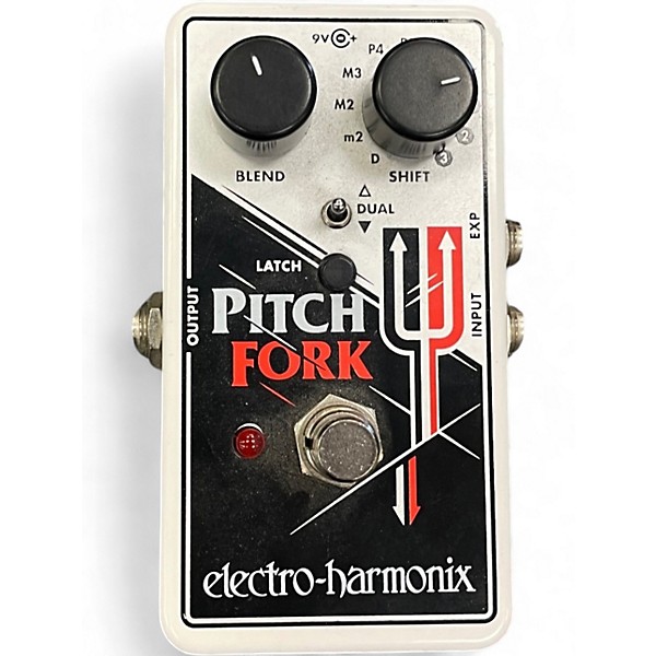 Used Electro-Harmonix Pitch Fork Polyphonic Pitch Shifting Effect Pedal