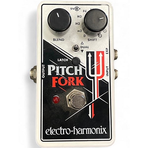 Used Electro-Harmonix Pitch Fork Polyphonic Pitch Shifting Effect Pedal
