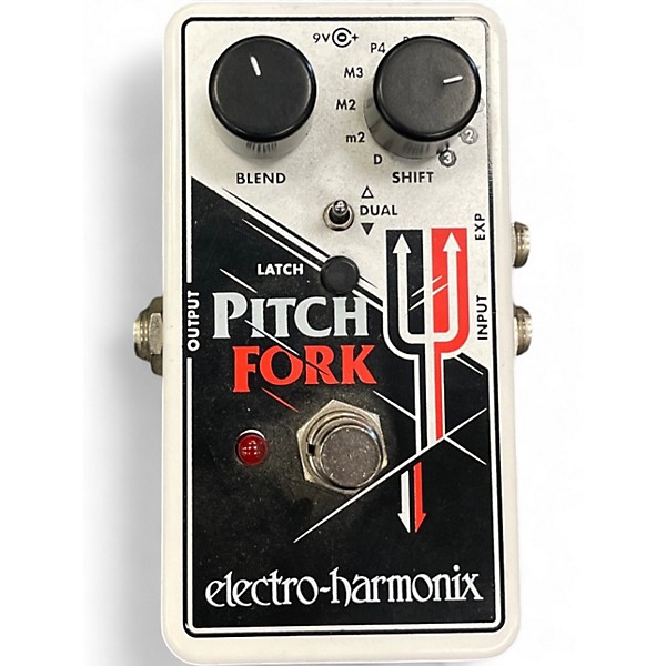 Used Electro-Harmonix Pitch Fork Polyphonic Pitch Shifting Effect Pedal