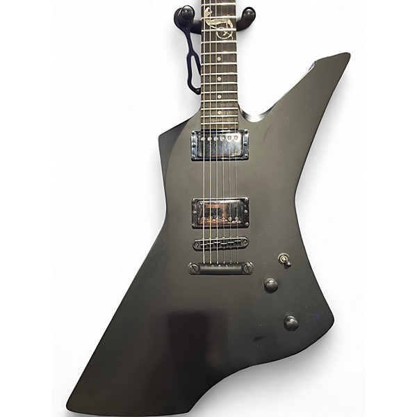 Used ESP LTD James Hetfield Snakebyte BLACK Solid Body Electric Guitar