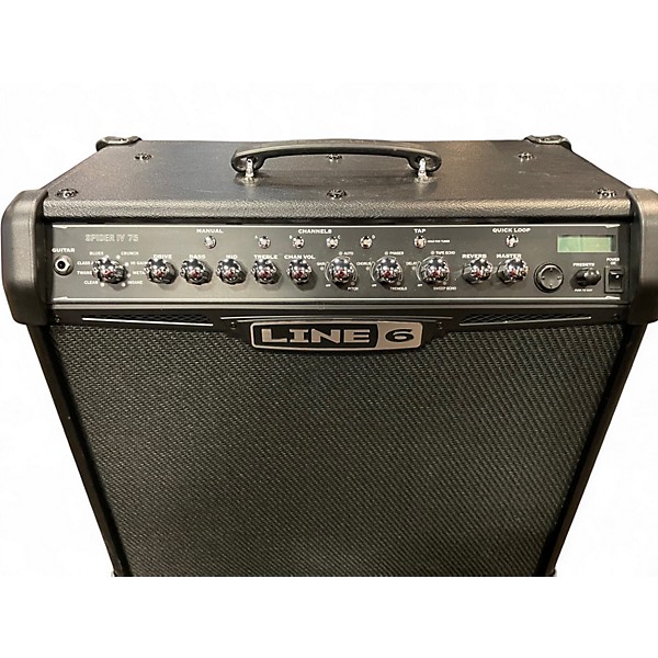 Used Line 6 Spider IV HD150 Solid State Guitar Amp Head