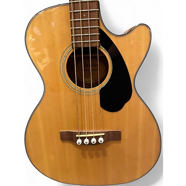 Used Fender CB60SCE NATRUAL Acoustic Bass Guitar