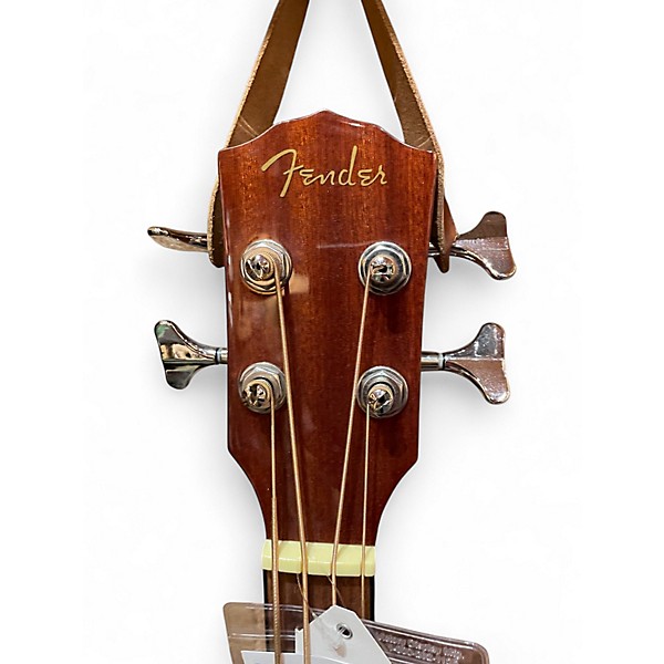 Used Fender CB60SCE NATRUAL Acoustic Bass Guitar