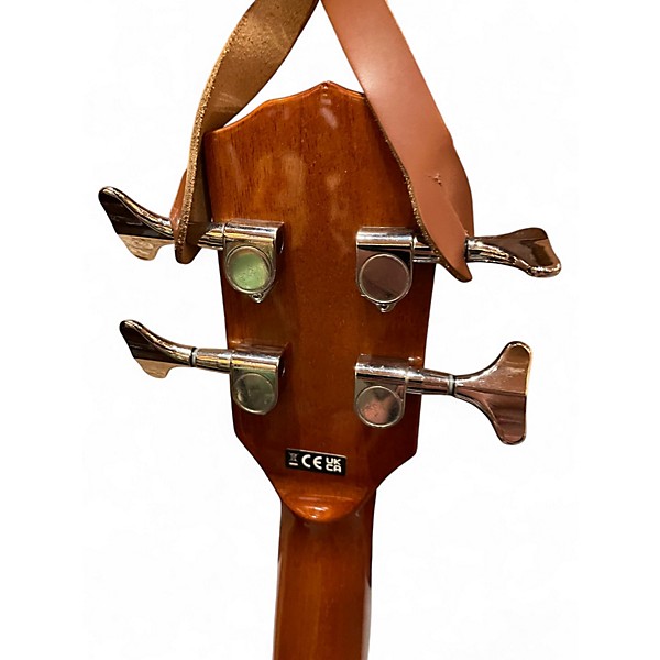 Used Fender CB60SCE NATRUAL Acoustic Bass Guitar