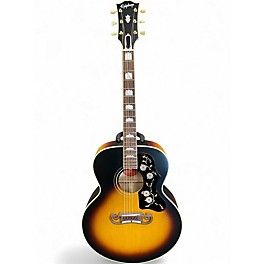 Used Epiphone SJ200 Sunburst Acoustic Electric Guitar