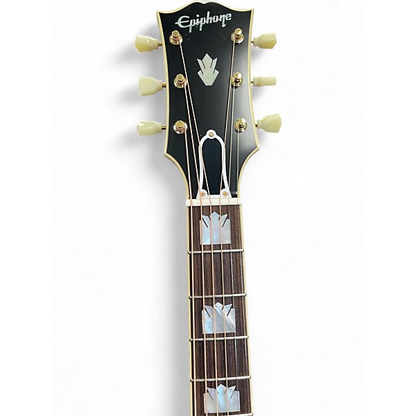 Used Epiphone SJ200 Sunburst Acoustic Electric Guitar