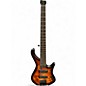 Used Ibanez EHB1505 HEADLESS BASS Dragon Eye Burst Electric Bass Guitar thumbnail
