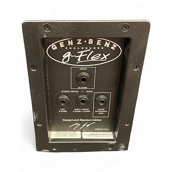 Used Genz Benz GB 212G-FLEX Guitar Cabinet