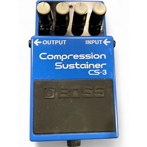 Used BOSS CS3 Compressor Sustainer Effect Pedal