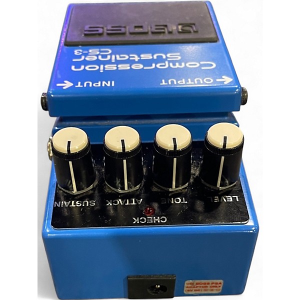 Used BOSS CS3 Compressor Sustainer Effect Pedal
