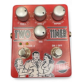 Used BBE Two Timer Dual Analog Delay Effect Pedal
