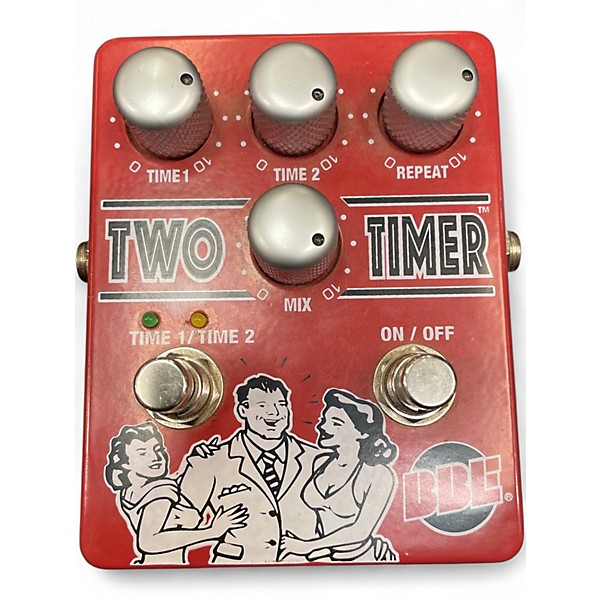 Used BBE Two Timer Dual Analog Delay Effect Pedal