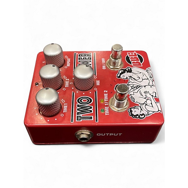 Used BBE Two Timer Dual Analog Delay Effect Pedal