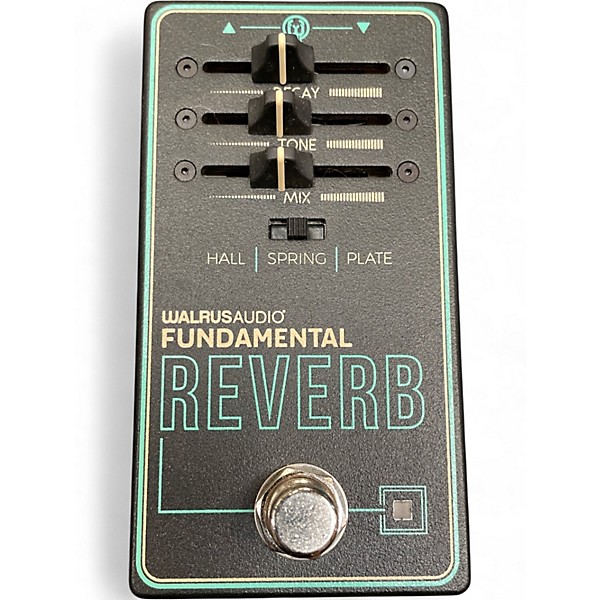 Used Walrus Audio FUNDAMENTAL REVERB Effect Pedal