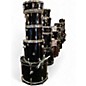Used CB Percussion 5 Piece JRX-55 Black Drum Kit thumbnail