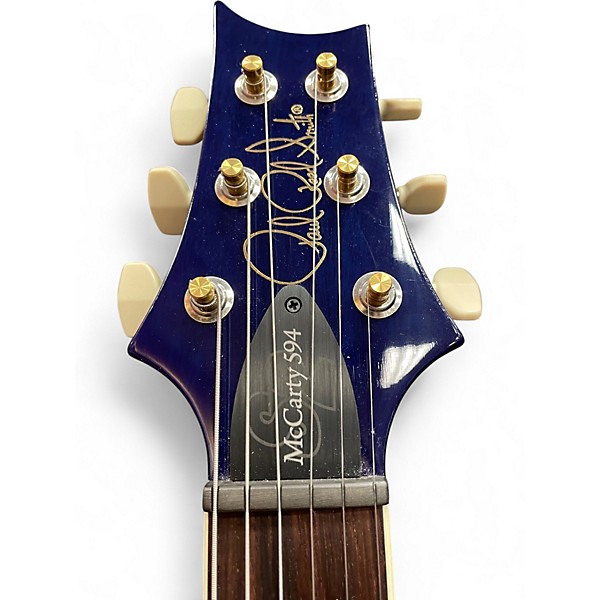 Used PRS S2 McCarty 594 Transparent Blue Burst Solid Body Electric Guitar