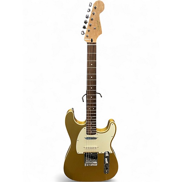 Used Squier PARANORMAL CUSTOM NASHVILLE TELECASTER Aztec Gold Solid Body Electric Guitar