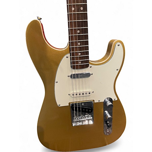 Used Squier PARANORMAL CUSTOM NASHVILLE TELECASTER Aztec Gold Solid Body Electric Guitar