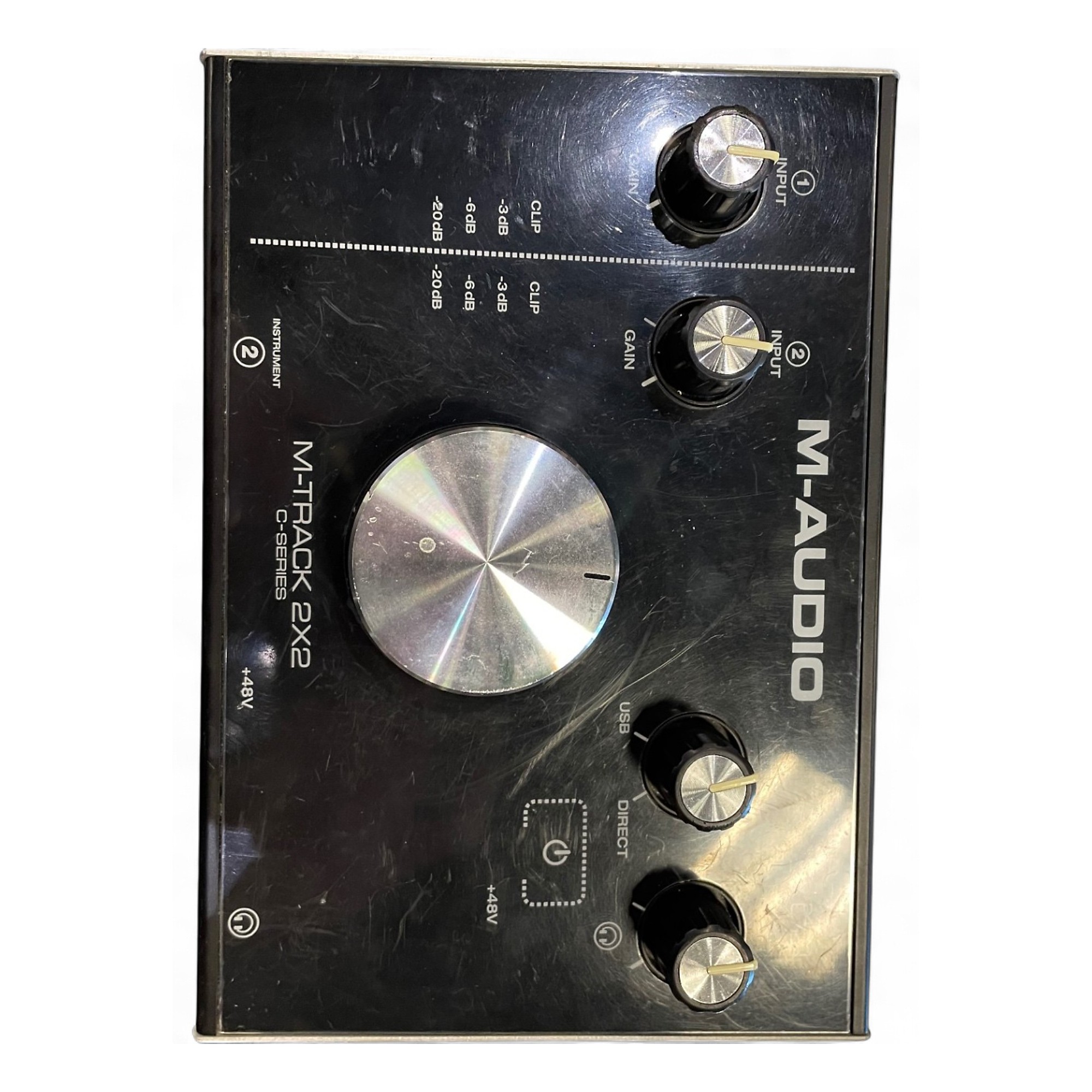 DTM・DAW M-AUDIO M-TRACK 2X2 M-Audio M-Track DUO HD 2x2 USB-C Audio Interface | Guitar Center