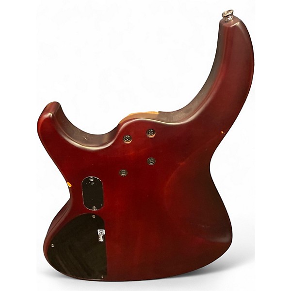 Used Kingston Michael Tobias Designs Saratoga Deluxe Deep Cherry Burst Electric Bass Guitar